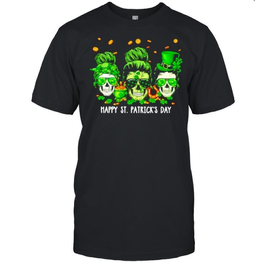 Skull Happy St Patricks Day Shirt